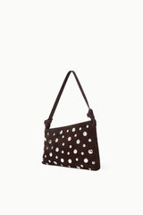 DANI MINI SHOULDER BAG | ESPRESSO STUDS