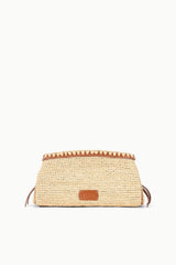 MAUDE CONVERTIBLE CLUTCH | NATURAL TAN