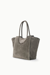 MAUDE TOTE BAG | STORM SUEDE