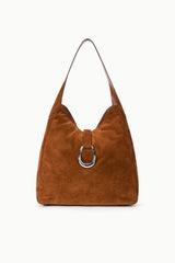 MAYA HOBO BAG | TABAC SUEDE