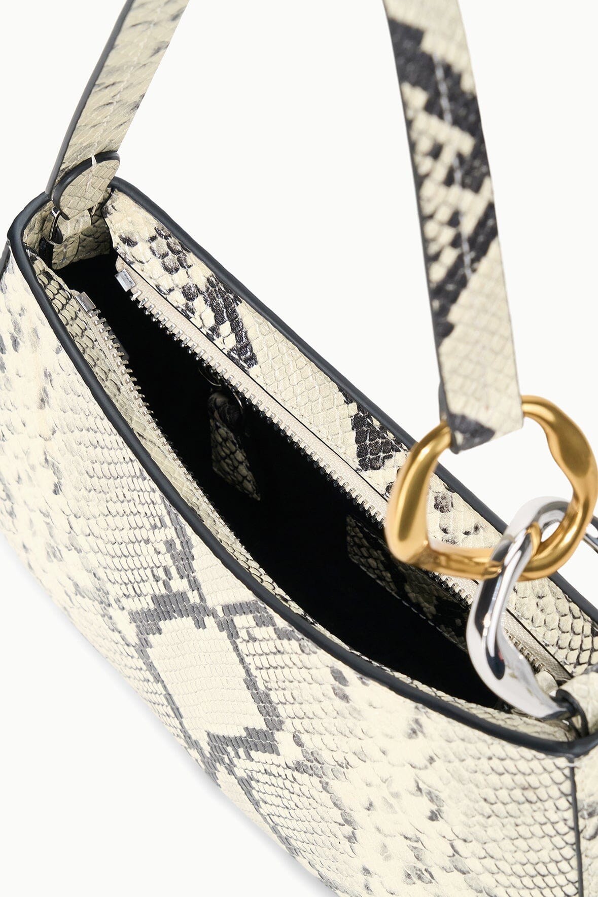 OLLIE BAG | WHITE SNAKE