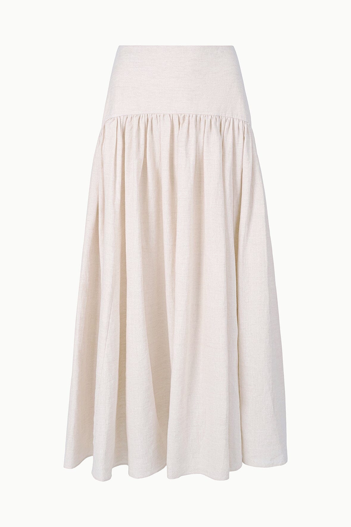 PROCIDA LINEN SKIRT | NATURAL