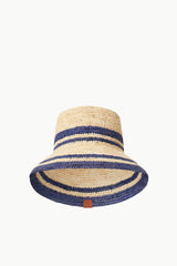 RITA BUCKET HAT | NATURAL NAVY