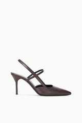 SEBASTIAN HIGH HEEL SLINGBACK | ESPRESSO
