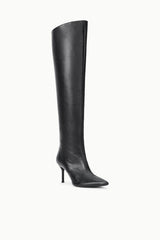 SEBASTIAN OVER THE KNEE BOOT | BLACK