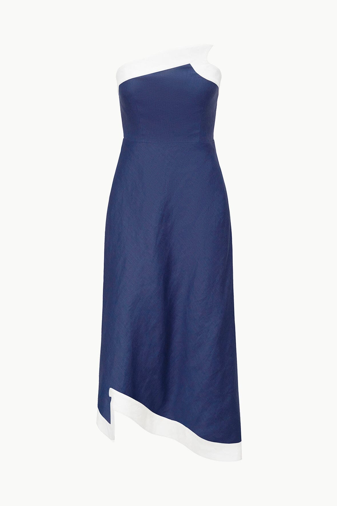 SIRANI DRESS | NAVY WHITE