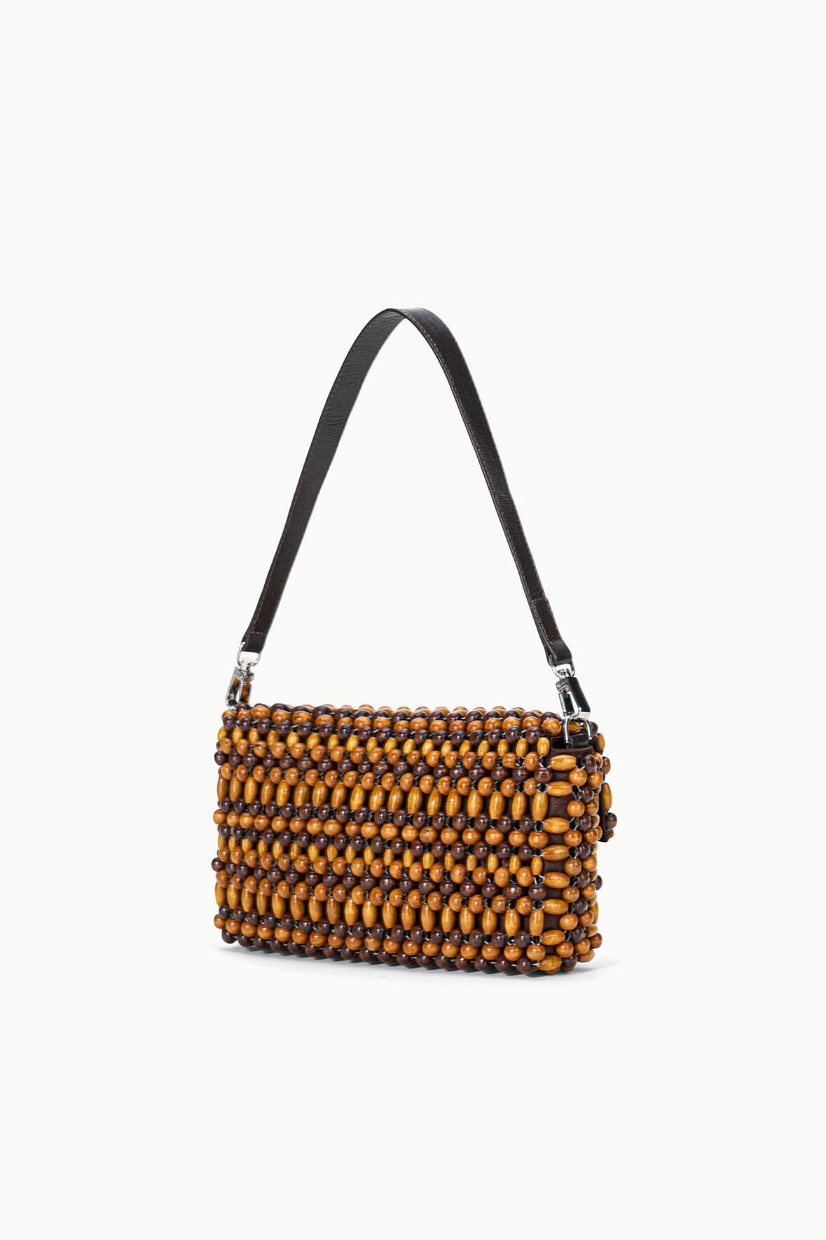 TIMMY SHOULDER BAG | MULTI WOOD BEADS
