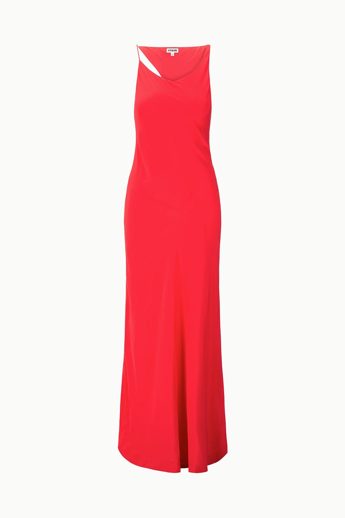 TOLUCA SILK DRESS | RED ROSE