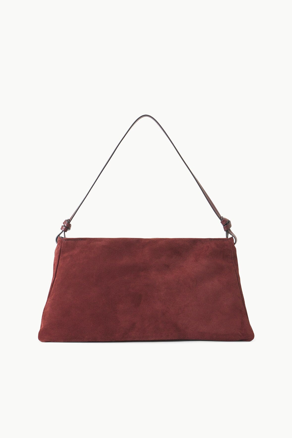WALLY SHOULDER BAG | MAHOGANY SUEDE