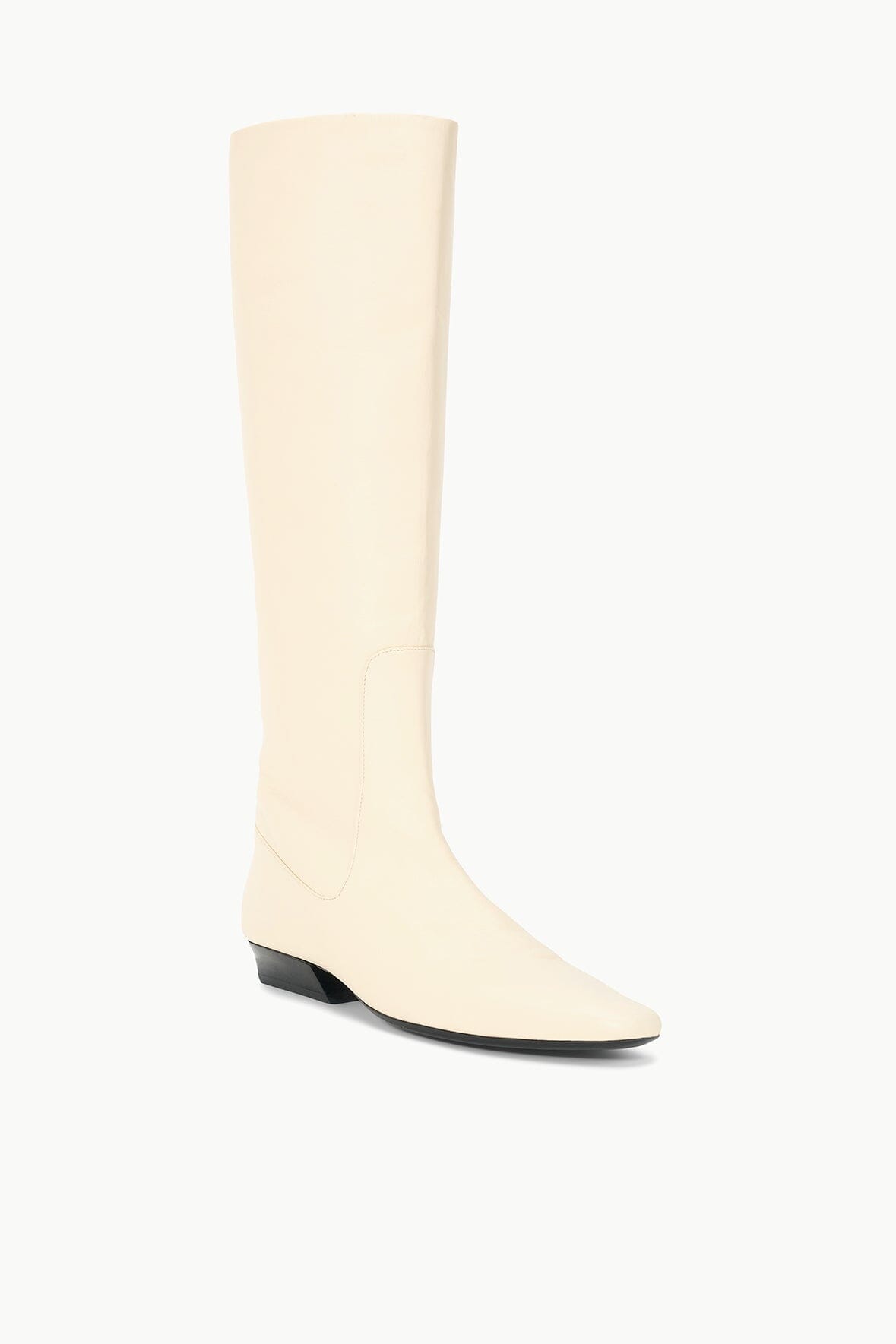 WALLY FLAT BOOT | CREAM