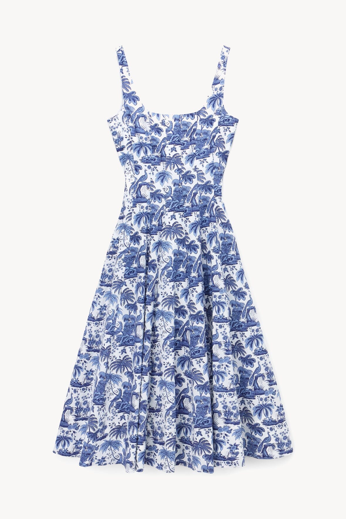WELLS DRESS | BLUE TOILE