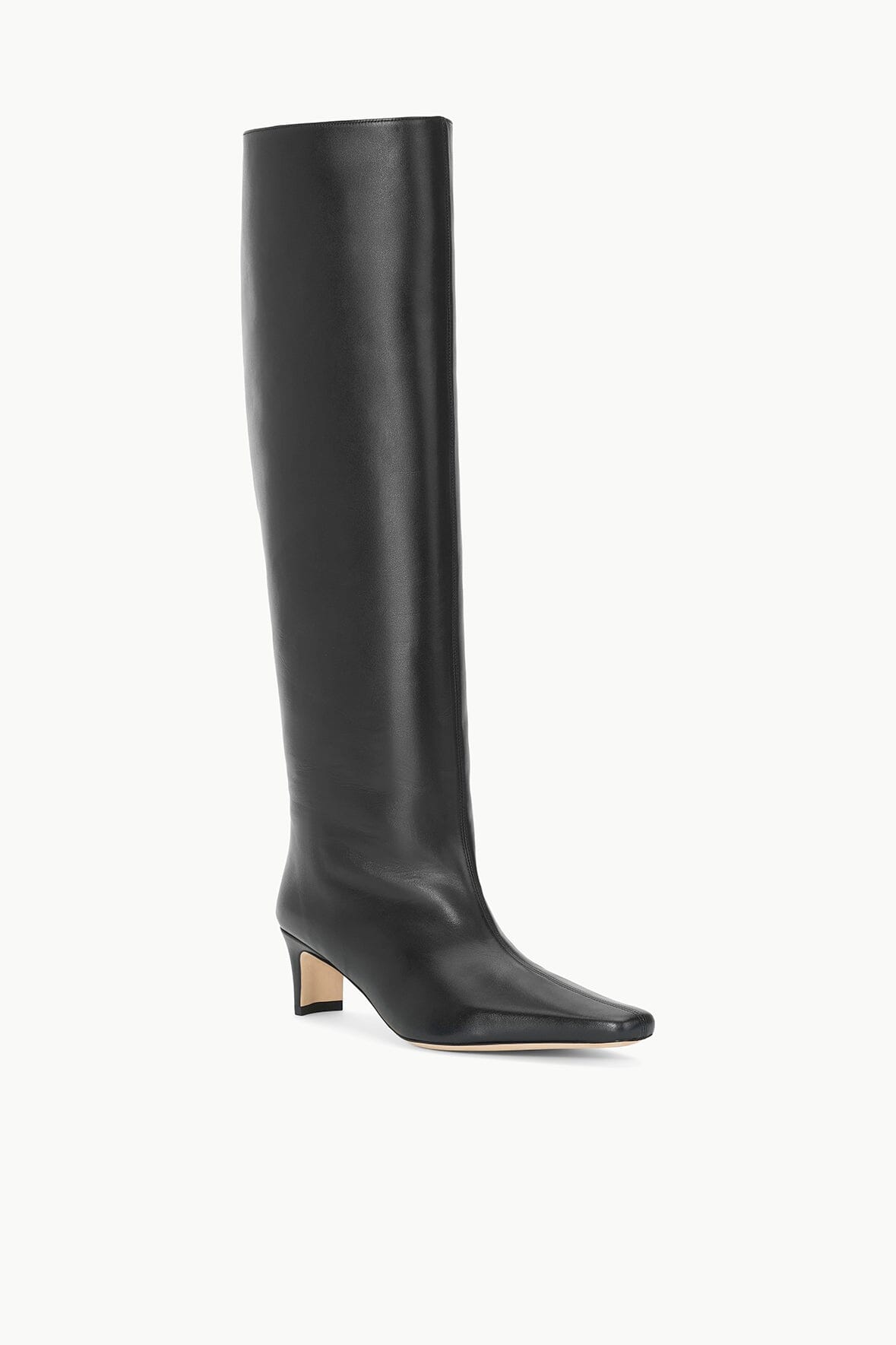 WIDE SHAFT WALLY BOOT | BLACK