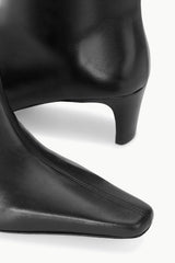 WIDE SHAFT WALLY BOOT | BLACK