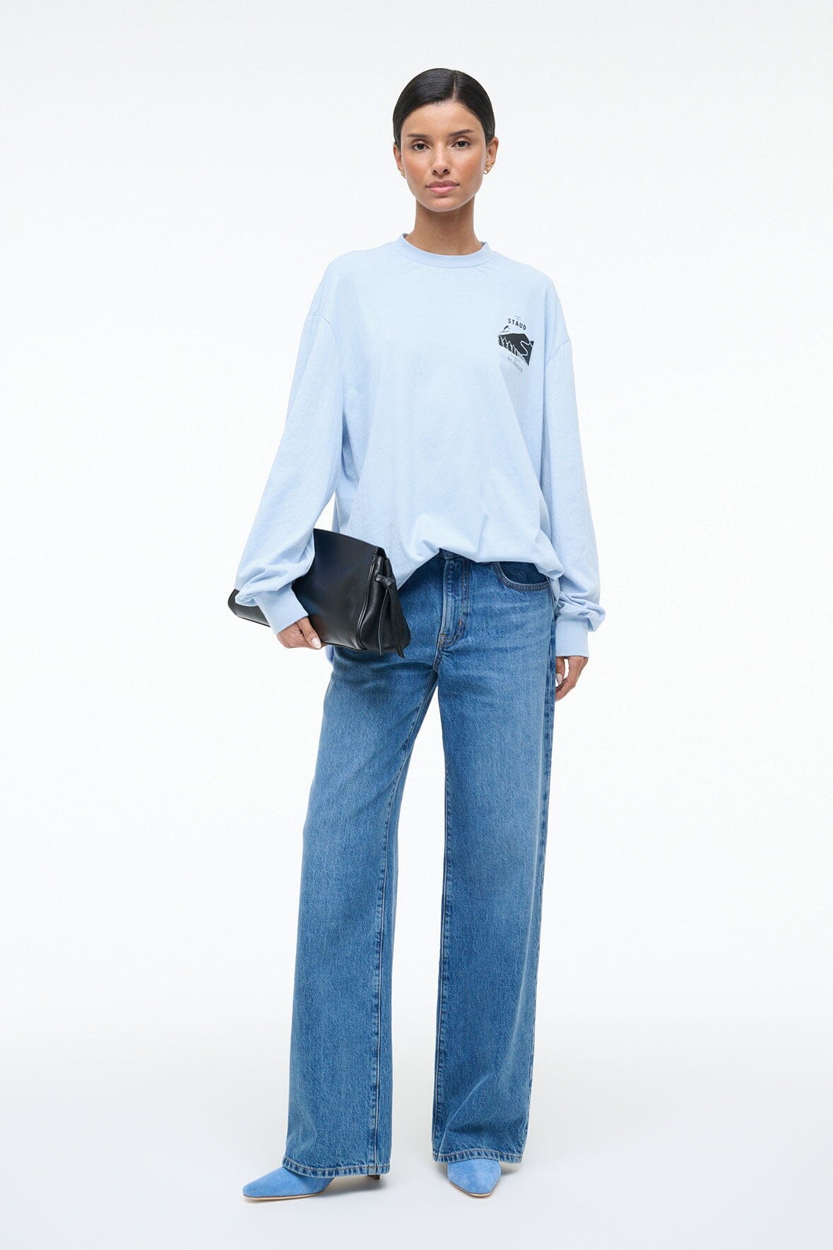 ST. REGIS LONG SLEEVE TEE | GLACIER